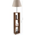 Stojací lampa AYD 150 cm béžová