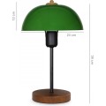 Stolní lampa Dyno zelená