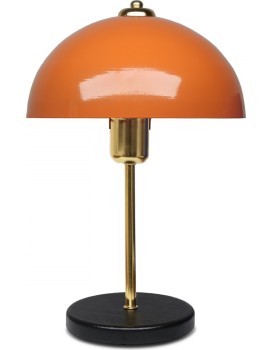 Stolní lampa Rety oranžová/zlatá
