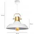 Závěsný lustr AYD-3642 bílý