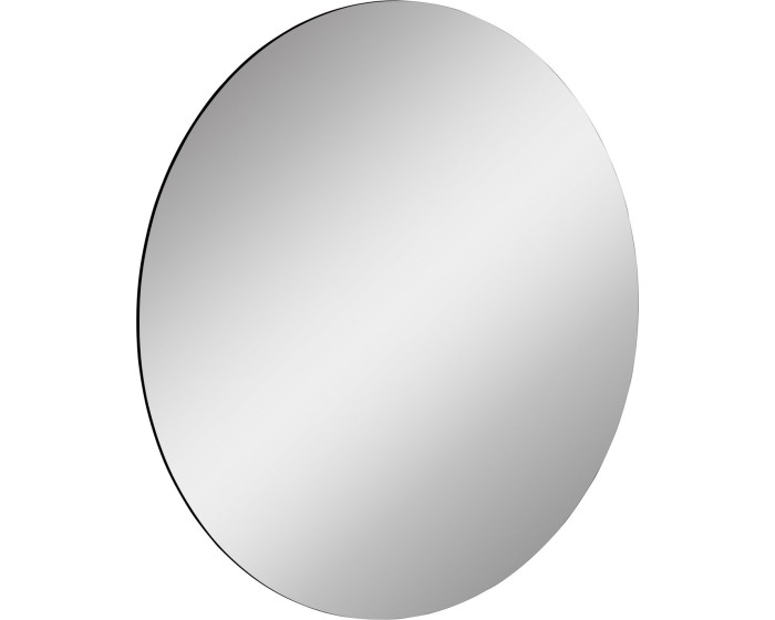 Dekorativní nástěnné nalepovací zrcadlo Diameter 40 cm černé