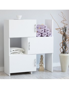 Koupelnová skříňka ANNA 65 cm bílá