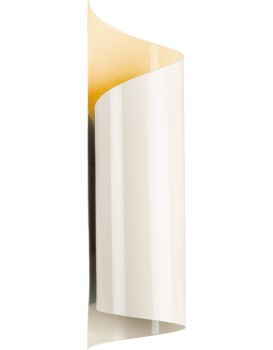 Nástěnná lampa Creama krémová