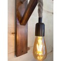 Nástěnná lampa Aplik II hnědá