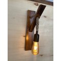Nástěnná lampa Aplik II hnědá