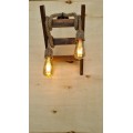 Nástěnná lampa Aplik III hnědá