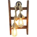 Nástěnná lampa Aplik III hnědá