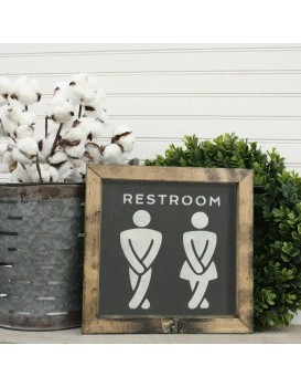 Obraz Restroom 15x15 cm