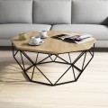 Konferenční stolek Diamond 90 cm dub přírodní