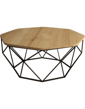 Konferenční stolek Diamond 90 cm dub přírodní