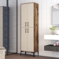 Koupelnová skříňka Berlin A 60 cm hnědá/béžová
