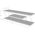 TV stolek Canaz 120 cm antracit
