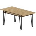 Jídelní rozkládací stůl Pal 132/170 cm dub přírodní
