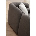 Třímístná pohovka Victoria 228 cm boucle šedá