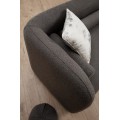 Třímístná pohovka Victoria 228 cm boucle šedá