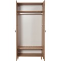 Šatní skříň Stil 90 cm dub sonoma/vícebarevná