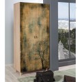 Šatní skříň Stil 90 cm dub sonoma/strom