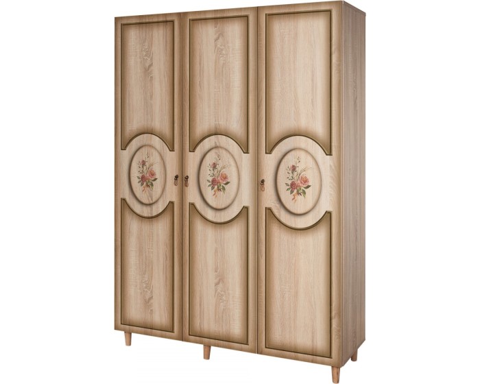 Šatní skříň Mode 135 cm dub sonoma