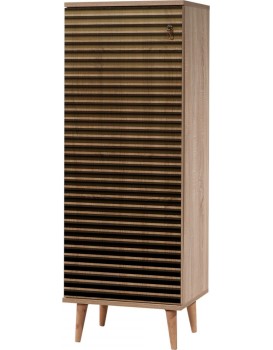 Botník Filinta Stripes 50x135 cm dub sonoma