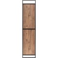 Šatní uzavřená skříň Dynamic 104 cm borovice Atlantic/černá