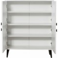 Dětská komoda Cats 95 cm bílá