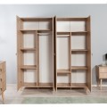 Šatní skříň Imaj 180 cm dub sonoma