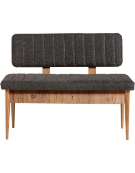 Lavice VINA s úložným prostorem 110 cm borovice atlantic/antracitová