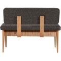 Lavice VINA s úložným prostorem 110 cm borovice atlantic/antracitová