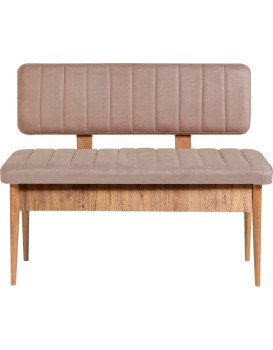 Lavice VINA s úložným prostorem 110 cm borovice atlantic/béžová