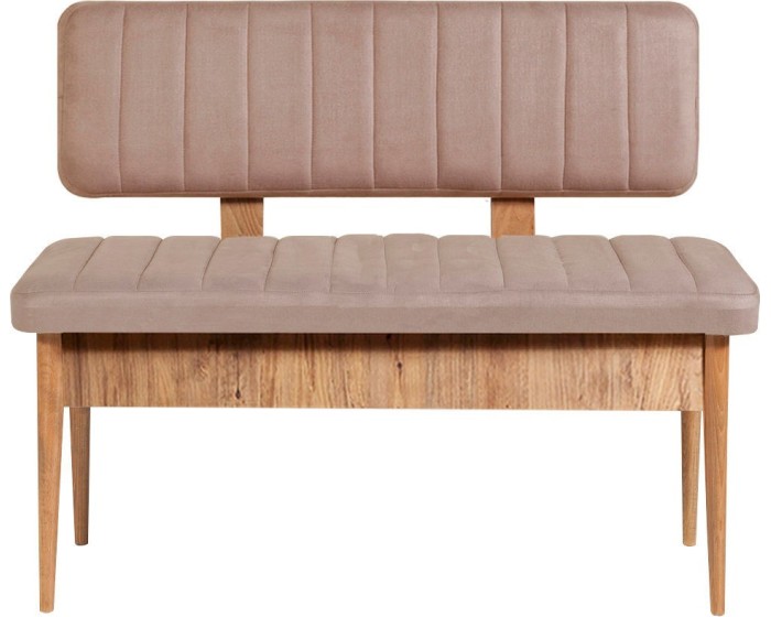 Lavice VINA s úložným prostorem 110 cm borovice atlantic/béžová