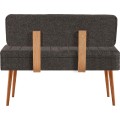 Lavice VINA II s úložným prostorem 110 cm borovice atlantic/antracitová