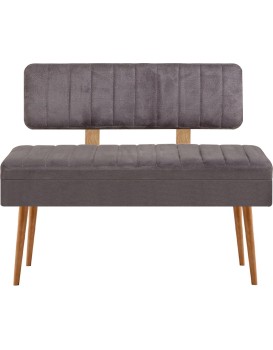 Lavice VINA II s úložným prostorem 110 cm borovice atlantic/antracitově šedá