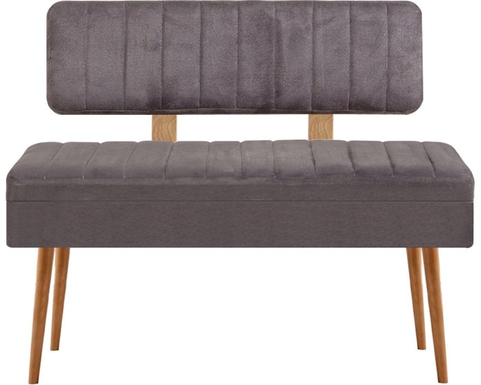 Lavice VINA II s úložným prostorem 110 cm borovice atlantic/antracitově šedá