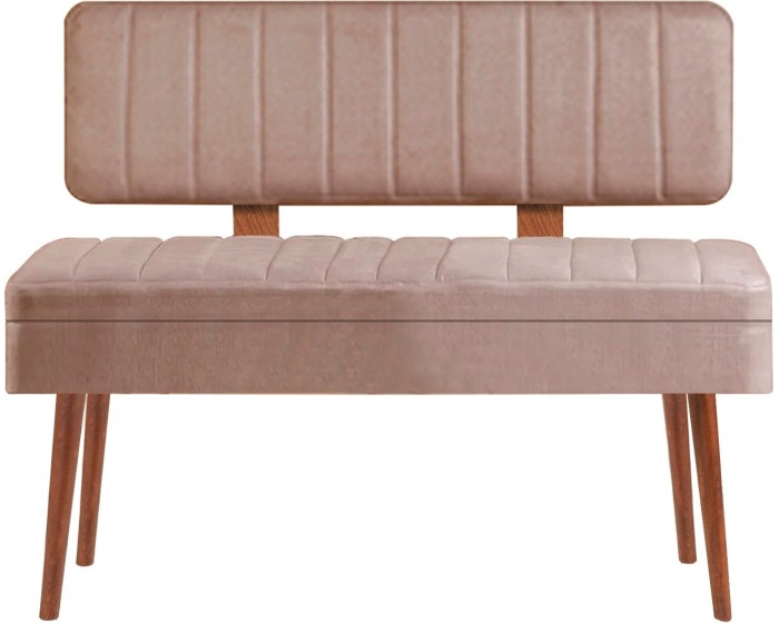 Lavice VINA II s úložným prostorem 110 cm ořech/béžová