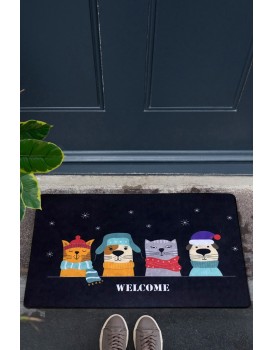 Rohožka Pets 40 x 60 cm černá
