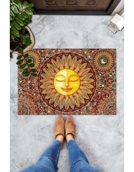 Rohožka Happy Sun 60x40 cm vícebarevná