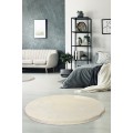 Kulatý koberec Milano 90 cm krémový