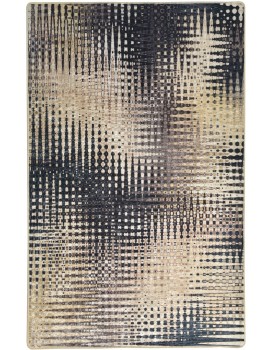 Koberec Fusion 120x180 cm béžový/černý