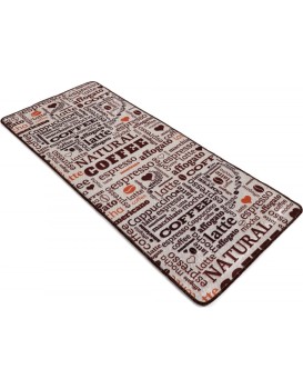 Koberec Fincan 60x140 cm béžový/hnědý