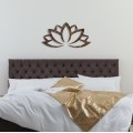 Nástěnná kovová dekorace Rusty Lotus vícebarevná