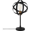 Stolní lampa Gezegen černá/zlatá