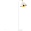 Stojací lampa Yildo 120 cm zlatá/bílá