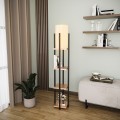 Stojací lampa Nora V černá/měděná