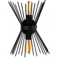Nástěnná lampa Kirpi černá