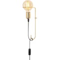 Nástěnná lampa Pota zlatá