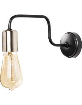 Nástěnná lampa Denge I černá