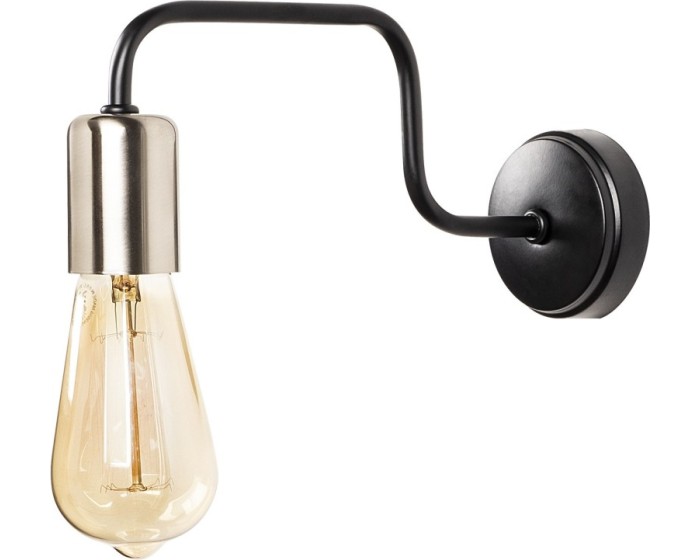 Nástěnná lampa Denge I černá