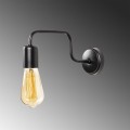 Nástěnná lampa Denge II černá