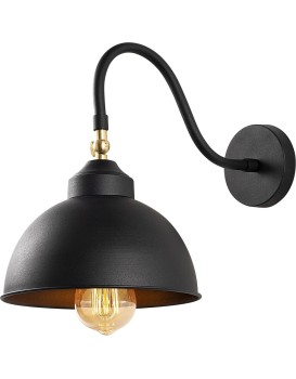 Nástěnná lampa Saglam II černá