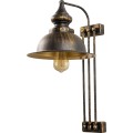 Nástěnná lampa Saglam III mosaz